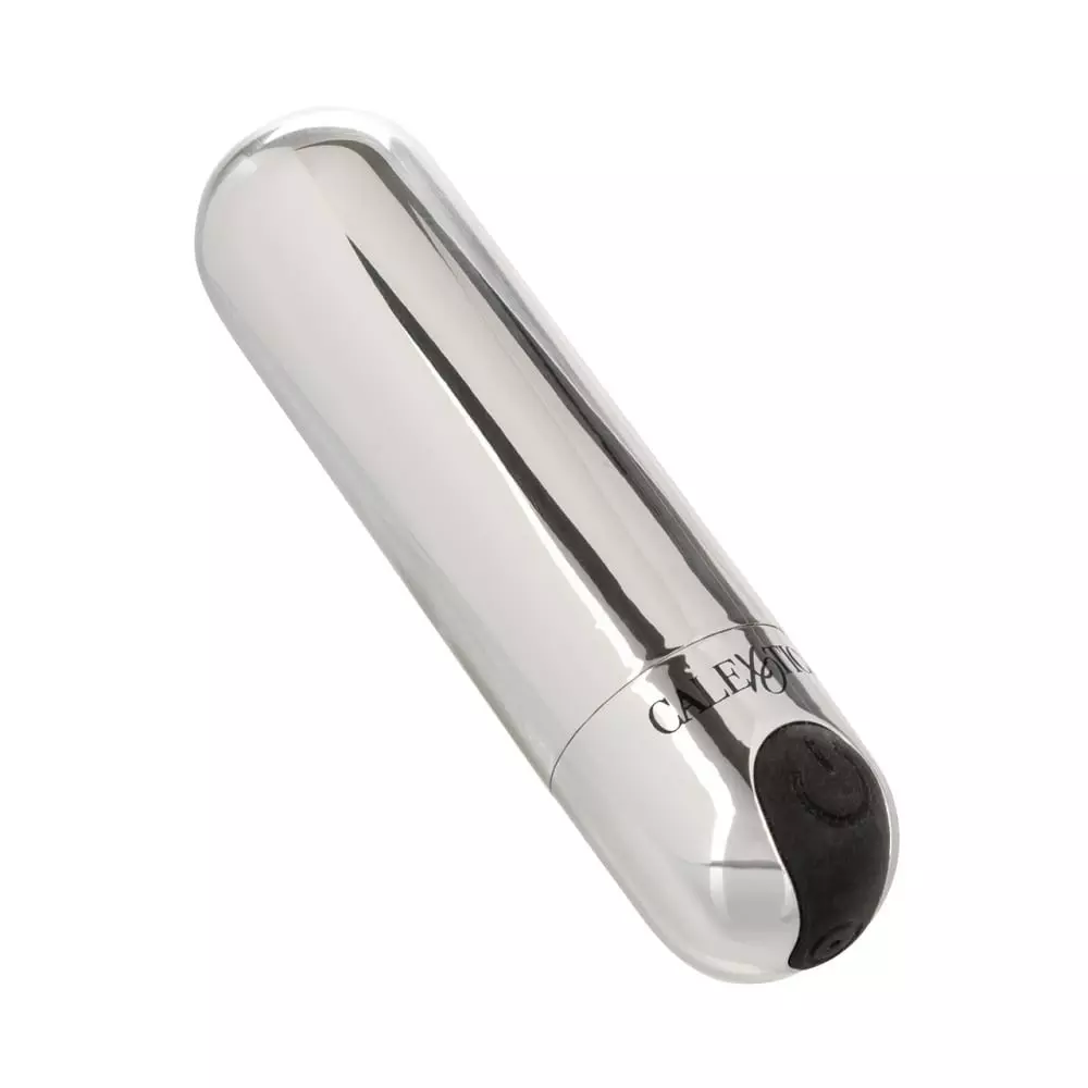 Calexotics Rechargeable Hideaway Bullet Vibrator In Silver